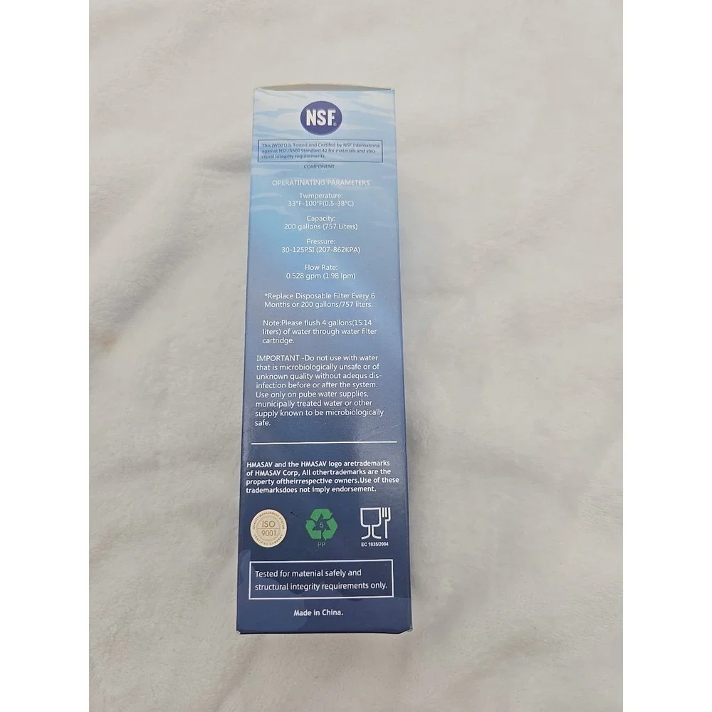 Himsav Water Replacement W001 Fliter NIB